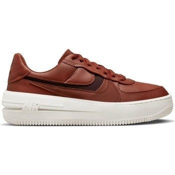 Air Force 1 Pltaform  women's Shoes (Trainers) in Brown