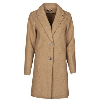 ONLCARRIE BONDED  women's Coat in Brown. Sizes available:S,M,XS