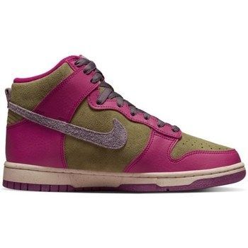 Dunk High  women's Shoes (High-top Trainers) in multicolour