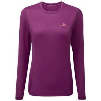 Tech LS Tee  women's T shirt in Purple