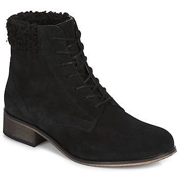 GODILLETTE  women's Mid Boots in Black. Sizes available:3.5,4,5,6,6.5