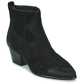 HARPER  women's Low Ankle Boots in Black