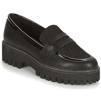 COREANE  women's Loafers / Casual Shoes in Black. Sizes available:7.5