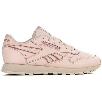 Classic Lthr  women's Shoes (Trainers) in Beige