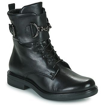 CAFE CHELS  women's Mid Boots in Black