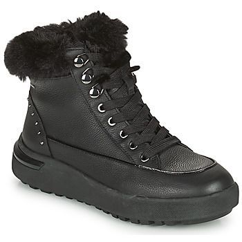 DALYLA  women's Snow boots in Black. Sizes available:3,4,5,6,7,7.5