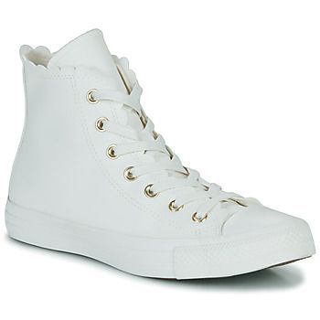 Chuck Taylor All Star Mono White  women's Shoes (High-top Trainers) in White