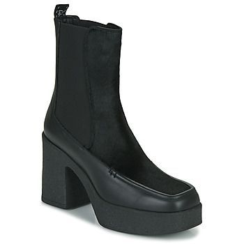 Emet  women's Low Ankle Boots in Black
