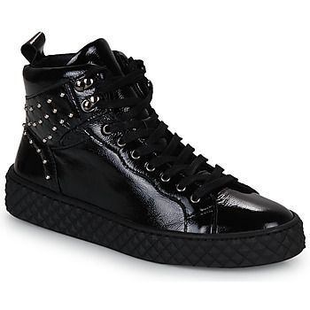 LAON  women's Shoes (High-top Trainers) in Black