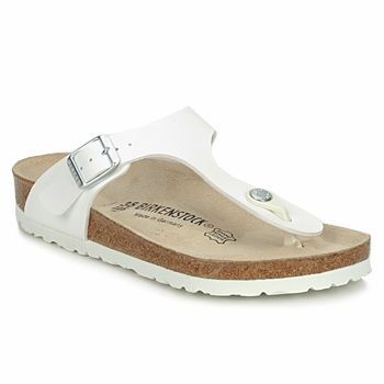 GIZEH  women's Flip flops / Sandals (Shoes) in White. Sizes available:2.5,3.5,4.5,9,9.5,10.5,11.5