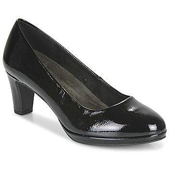 2-22412-35-018  women's Court Shoes in Black. Sizes available:3.5,4,5,5.5,7.5
