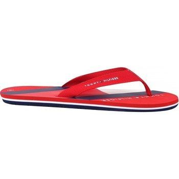 Flag Print Flip Flop  women's Derby Shoes & Brogues in Red