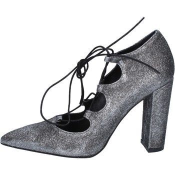 BZ216  women's Court Shoes in Silver