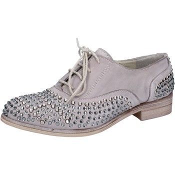 BZ629  women's Derby Shoes & Brogues in Grey
