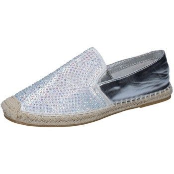 BY241  women's Espadrilles / Casual Shoes in Silver