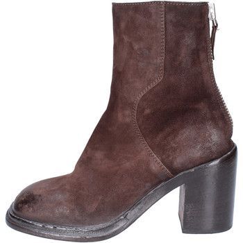 BH955  women's Low Ankle Boots in Brown