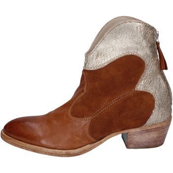 BH280  women's Low Ankle Boots in Brown