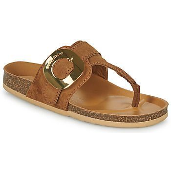 CHANY FUSSBETT  women's Flip flops / Sandals (Shoes) in Brown