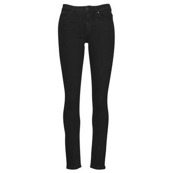 VMJUDE FLEX MR S JEANS VI179 NOOS  women's Skinny Jeans in Black