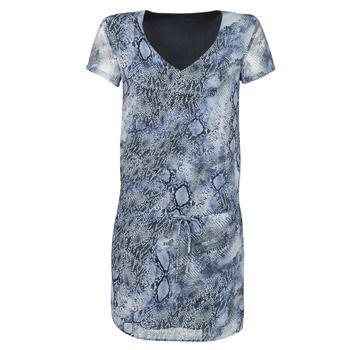 BQ30025-45  women's Dress in Blue. Sizes available:UK 6