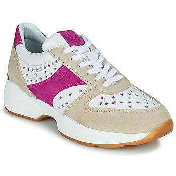 LAGATE  women's Shoes (Trainers) in White