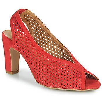 1LUXE  women's Sandals in Red