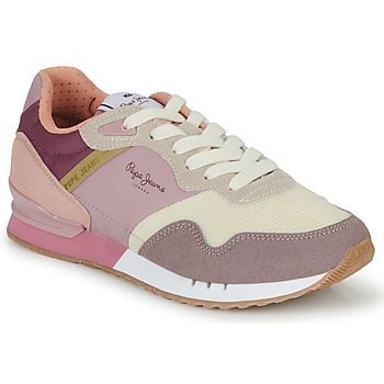 LONDON W MAD  women's Shoes (Trainers) in Beige