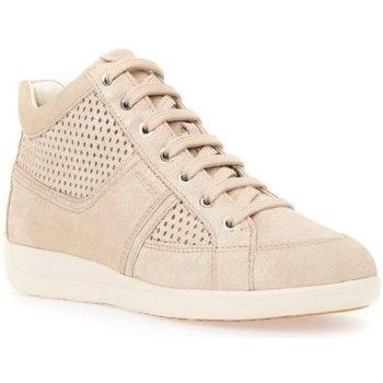 Myria  women's Shoes (High-top Trainers) in Beige