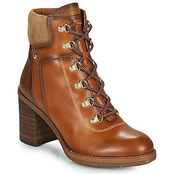 POMPEYA  women's Low Ankle Boots in Brown. Sizes available:3.5,4,5,6,6.5,7