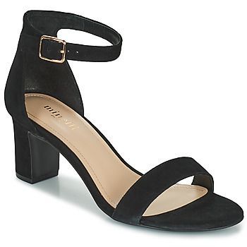 TRISTANA  women's Sandals in Black. Sizes available:6.5,7