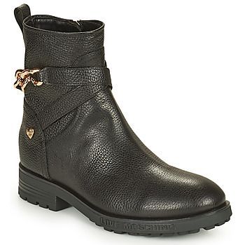JA21084G1D  women's Mid Boots in Black. Sizes available:4,4.5,5.5,7
