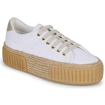 MIDNIGHT BUMPER  women's Shoes (Trainers) in White