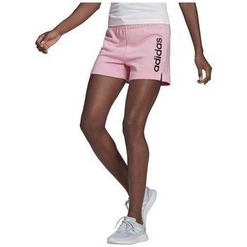 Essentials Slim Logo  women's Cropped trousers in Pink