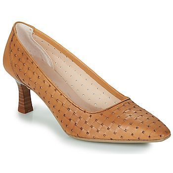 FRIDA-5  women's Court Shoes in Brown. Sizes available:3,4,5,6,7,7.5