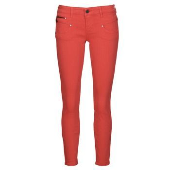ALEXA CROPPED NEW MAGIC COLOR  women's Trousers in Red