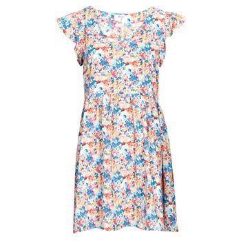 JOANA  women's Dress in Multicolour