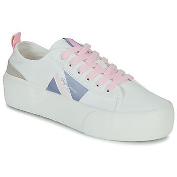 ALLEN FLAG COLOR W  women's Shoes (Trainers) in White