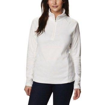Glacial IV Half Zip Fleece  women's Sweatshirt in White