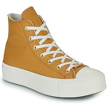 CHUCK TAYLOR ALL STAR LIFT HI  women's Shoes (High-top Trainers) in Yellow