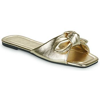ONLMILLIE-3 PU BOW SANDAL FOIL  women's Mules / Casual Shoes in Gold