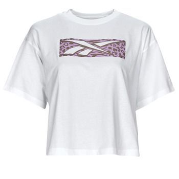 Graphic Tee -Modern Safari  women's T shirt in White