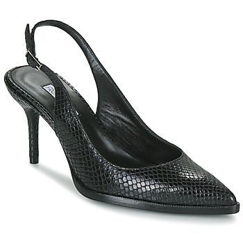 JAMIE 7 SLINGBACK PUMP  women's Court Shoes in Black