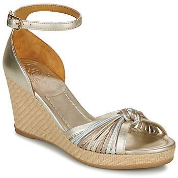 LISTO  women's Sandals in Gold