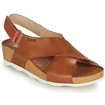 MAHON W9E  women's Sandals in Brown. Sizes available:3.5,4,5