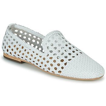TROPICAL  women's Loafers / Casual Shoes in White
