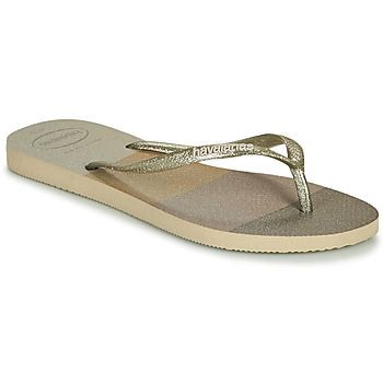 SLIM PALETTE GLOW  women's Flip flops / Sandals (Shoes) in Beige. Sizes available:2.5 / 3,39 / 40,7.5