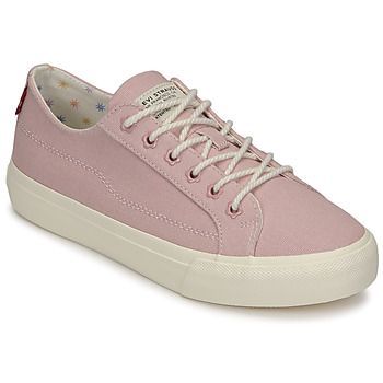 Levis  DECON LACE S  women's Shoes (Trainers) in Pink