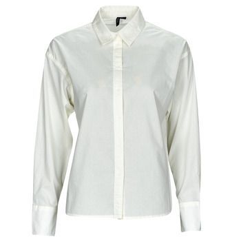 VMMELIA LS SHIRT WVN  NOOS  women's Shirt in White