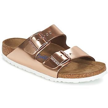 ARIZONA SFB  women's Mules / Casual Shoes in Gold. Sizes available:4