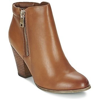 JANELLA  women's Low Ankle Boots in Brown. Sizes available:7.5
